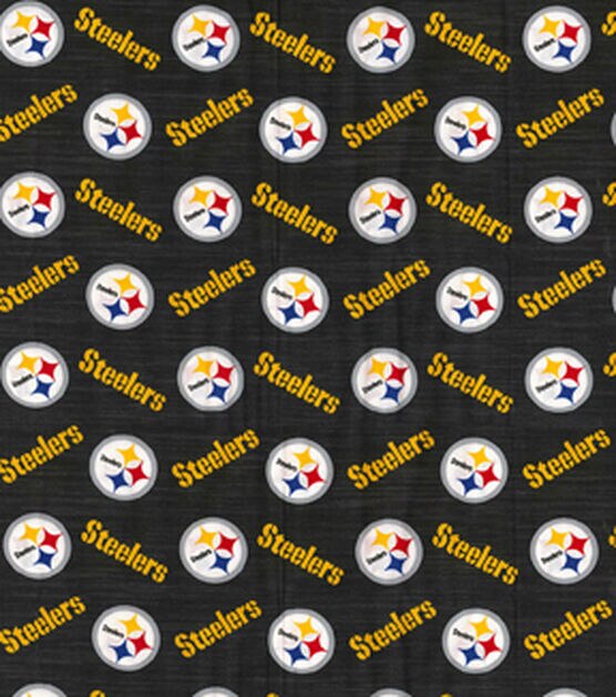 Fabric Traditions Pittsburgh Steelers Heather NFL Cotton Fabric