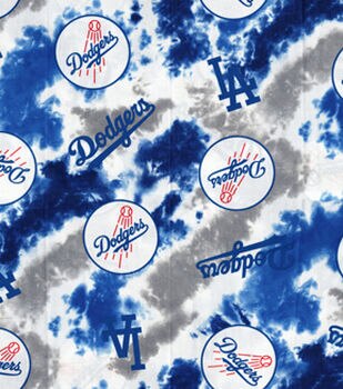 Los Angeles Dodgers Pro Baseball Team Handmade Scrunchie/ 