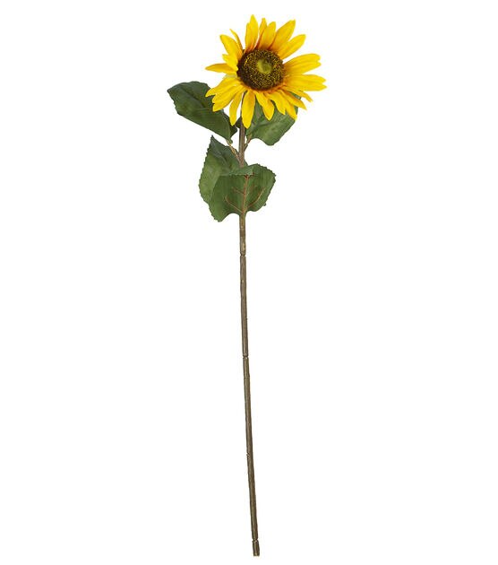 Faux Sunflower Stem