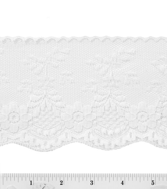 White French lace trim - Lace trim - lace fabric from