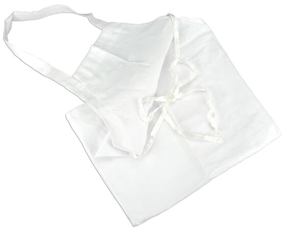 Best Mom Ever. Embroidered Apron (white)