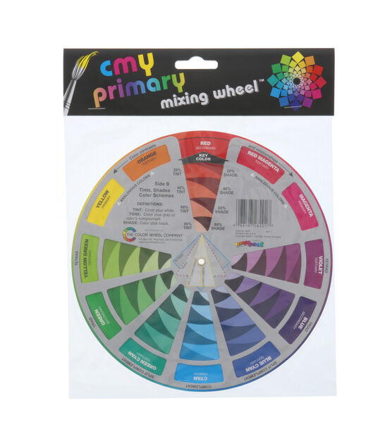 Color Wheel Co CMY Primary Mixing Wheel 7 3/4"