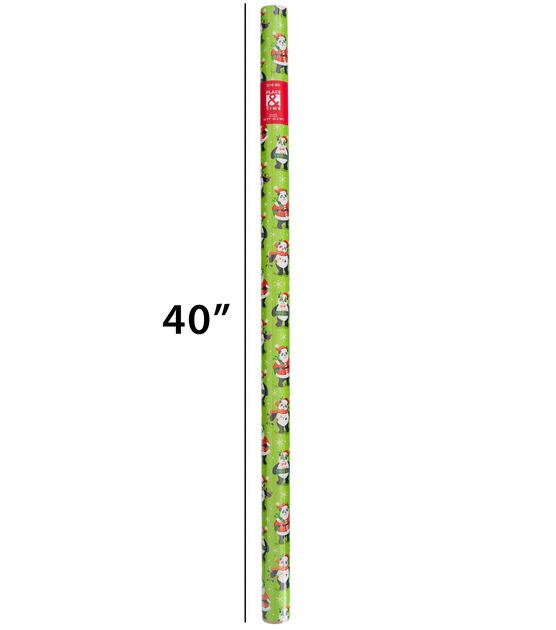 40 x 21' Christmas Wrapping Paper by Place & Time