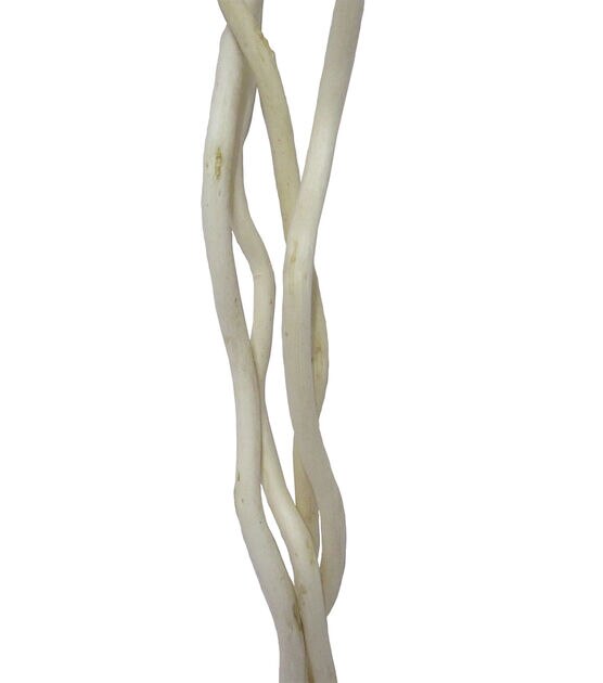 Willow Stick Branches - Bleached White