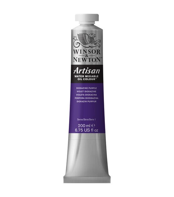 Winsor & Newton Artisan Water Mixable Oil Paint - Titanium White, 200 ml  tube