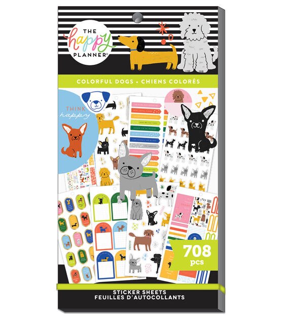 Cute Animal Sticker Pack qty 8 Cute Stickers for Animal Lovers