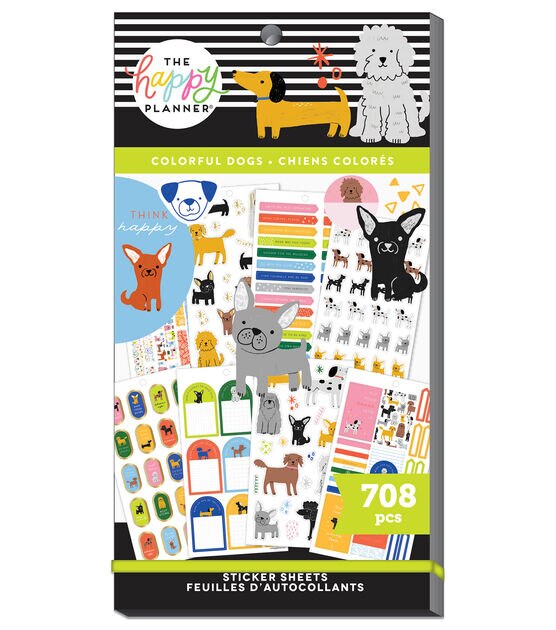 Happy Planner Sticker Value Pack 30/Sheets-Painterly Collage