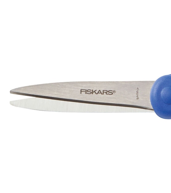 Fiskars<sup>®</sup> Left-Handed Softgrip<sup>®</sup> Pointed-Tip Scissors  Classpack - 12 Pc.