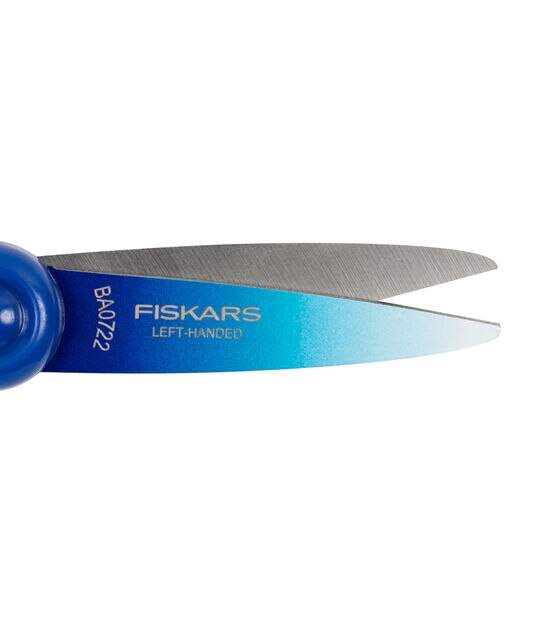 Fiskars 7.5 x 4 Blue Ombre Left Handed Big Kids Scissors