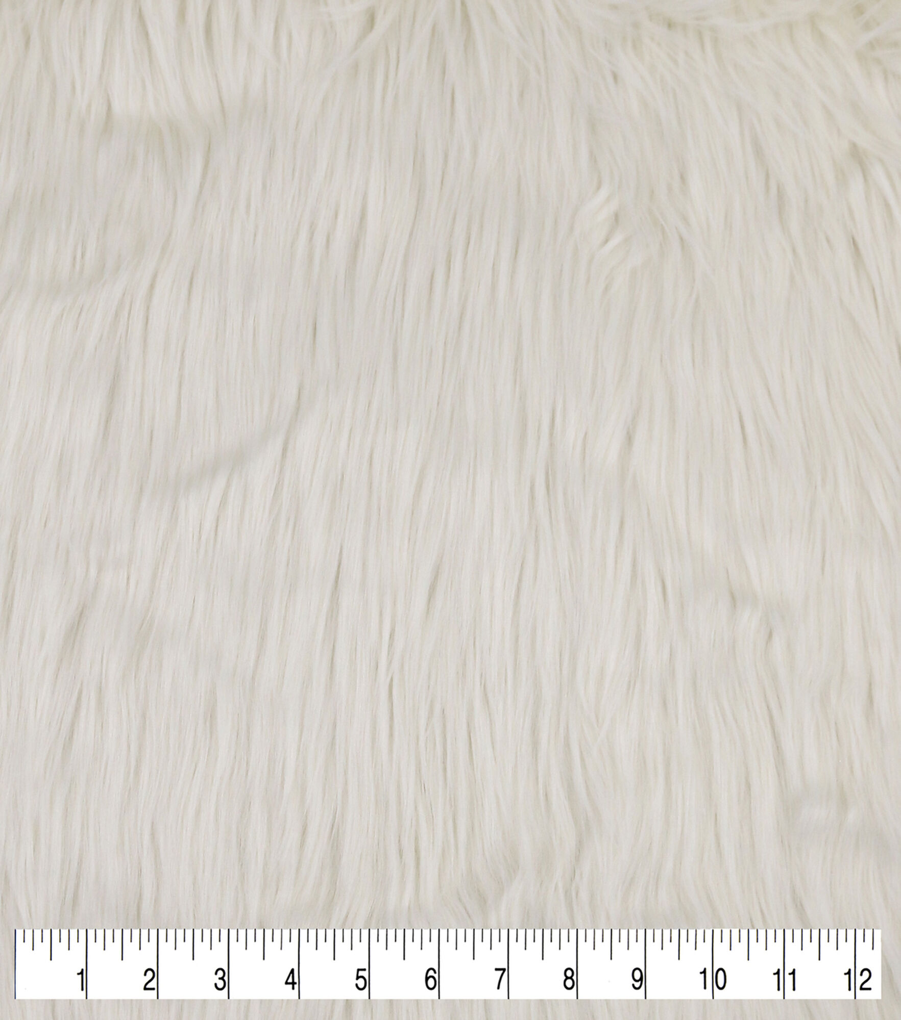 Husky Faux fur Fabric, Cream, hi-res