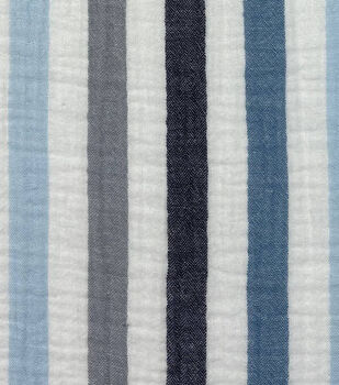 Indigo Plaid/Stripe Denim Reversible Double Weave Yarn Dye – Riverside  Fabrics