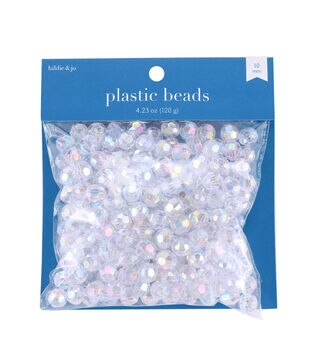 3 Packs Pucci 4mm Beads Clear Red