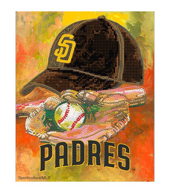 San Diego Padres Official MLB Baseball Team Logo Poster - Trends