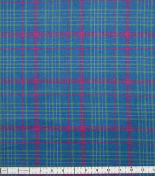 Classic Tartan Plaid Cotton Flannel - Red/Blue/Green/Yellow – Gorgeous  Fabrics