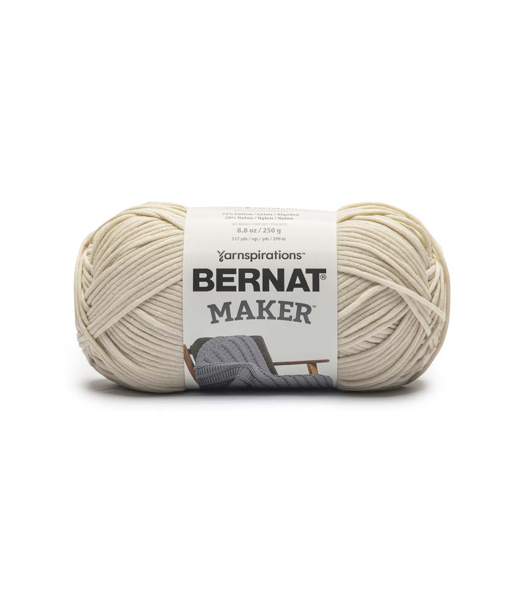 7oz Super Bulky Wool Blend 87.5ys Cozy Yarn by K+C