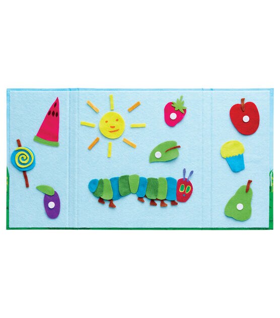 Creativity For Kids 20" The Very Hungry Caterpillar Felt Play Art Kit, , hi-res, image 3