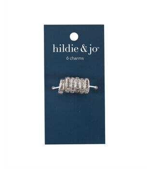 10ct Antique Silver Number Charms by hildie & jo