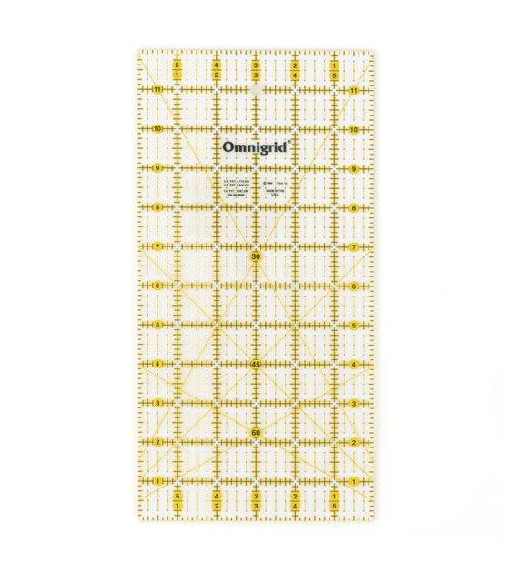 Omnigrid Rectangle Ruler, 6" x 12"