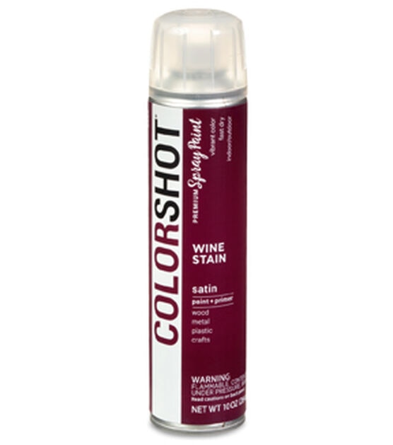 Colorshot 10oz Satin Spray Paint, , hi-res, image 1