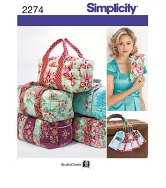  Simplicity Creative Patterns 1598 Bags : Arts, Crafts