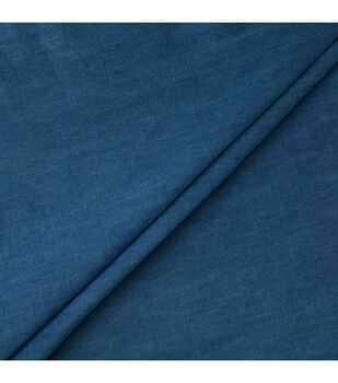 Dark Shade 4oz Lightweight Washed Blue Denim Fabric by Metre -  Canada