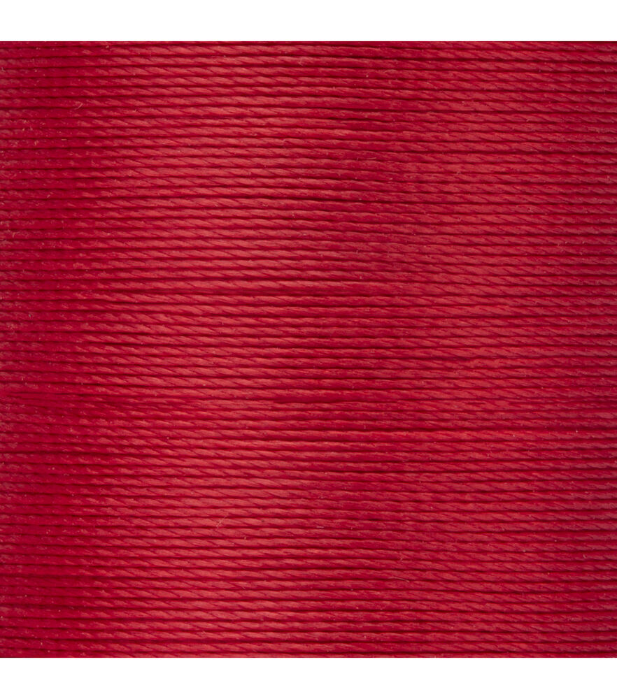 Coats & Clark 200yd Polyester 12wt Outdoor Thread, Coats Outdoor 200yd Cherry Red, swatch, image 7