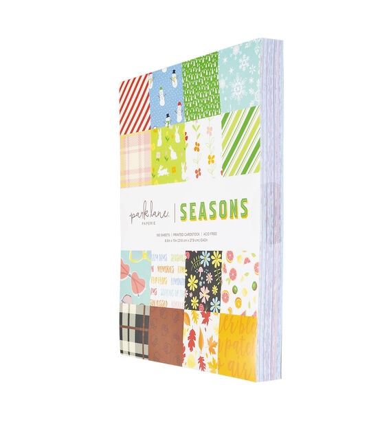 Scrapbook Paper HUGE Lot 8.5 x 11 - Various Brands - Designs, Cardstock +  NEW