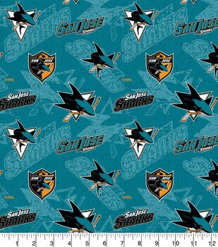 Cotton Carolina Hurricanes NHL Hockey Sports Team Cotton Fabric Print by  the Yard D160.13