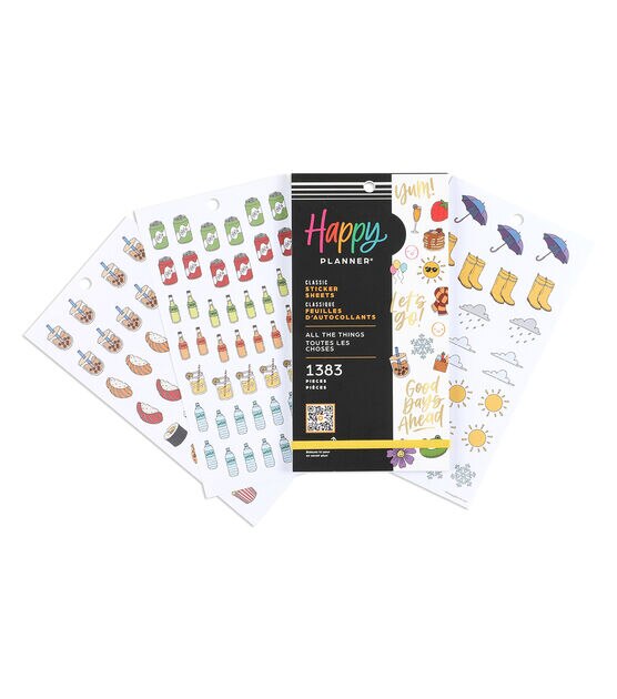 1383pc All the Things Happy Planner Stickers, , hi-res, image 4