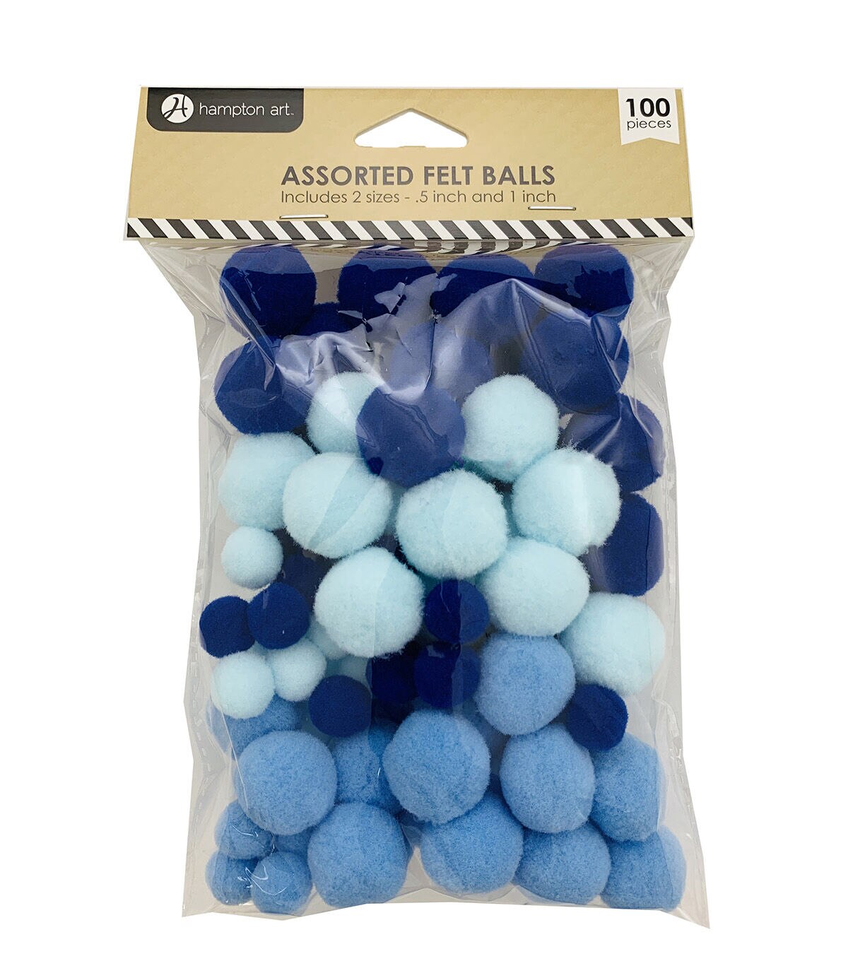 Hampton Art Felt Ball Assorted Blue | JOANN