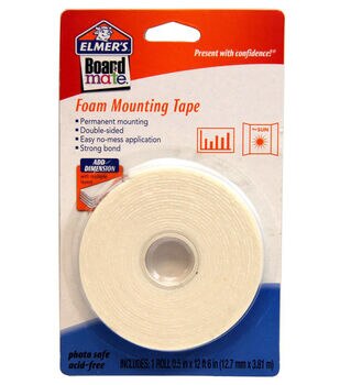 Scotch 2 pk 0.5''x500'' Permanent Double Sided Boxed Tape