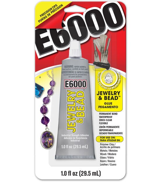 E6000 Adhesive Rhinestones Glue for Crafts, Jewelry and Bead E6000