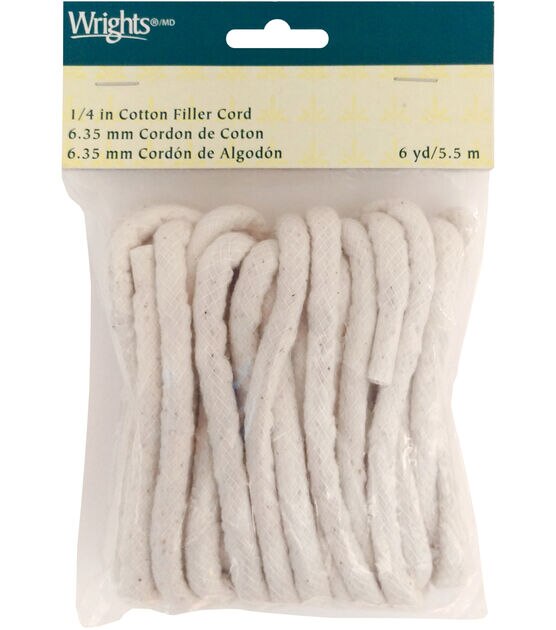 3/16 inch Cotton Cording for Rug Hooking - 10 or 20 Yards