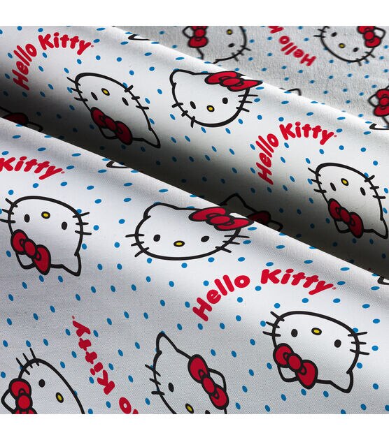 Hello Kitty Heads 100% Cotton Fabric