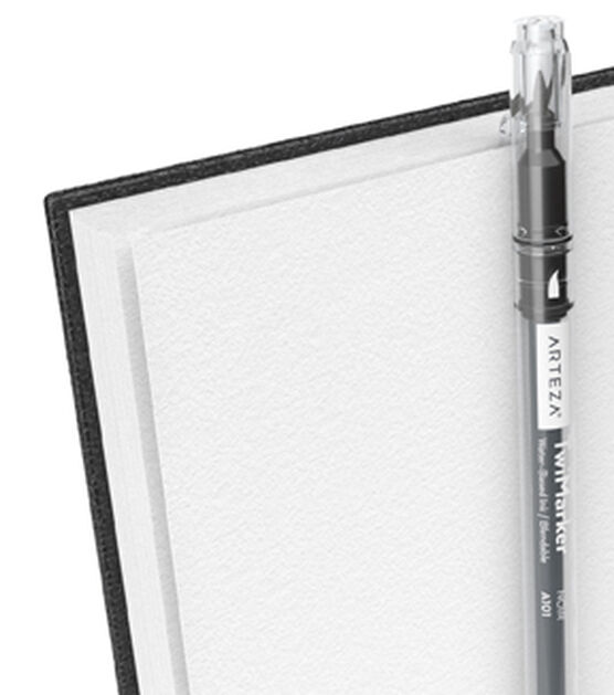 Arteza Premium Sketchbook 5.5X8.5 3pk, , hi-res, image 6