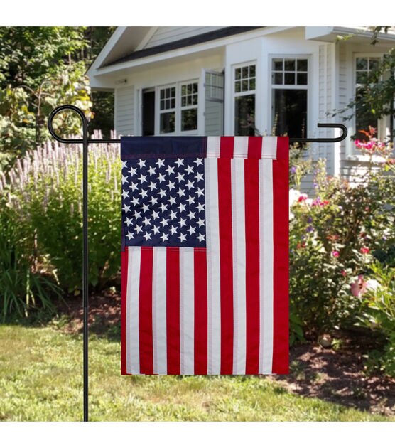  Memorial Day Garden Flag Stars and Stripes Ribbon