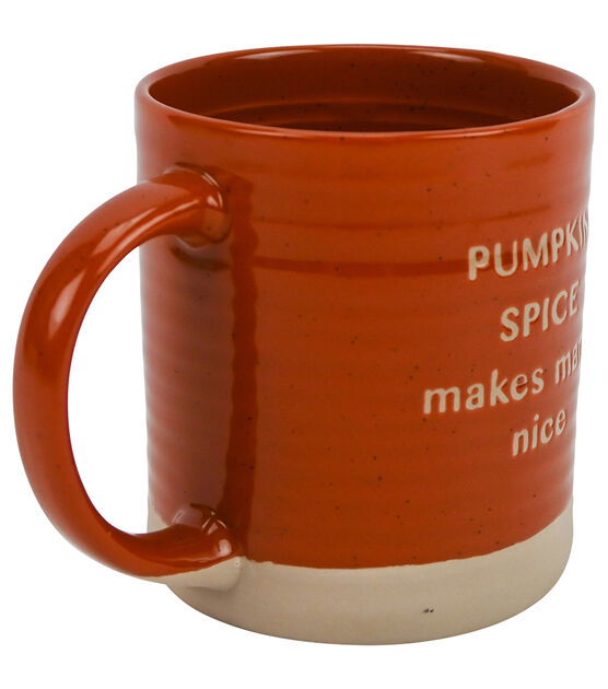 Cambridge Morning Pumpkin Insulated Coffee Mug, 16 oz - Orange