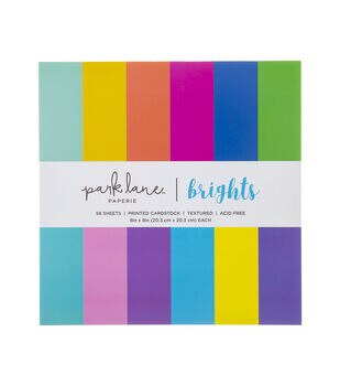Cardstock 100 Sheets 21 Colors Bright Rainbow 8.5 X 11 Inch Sheets