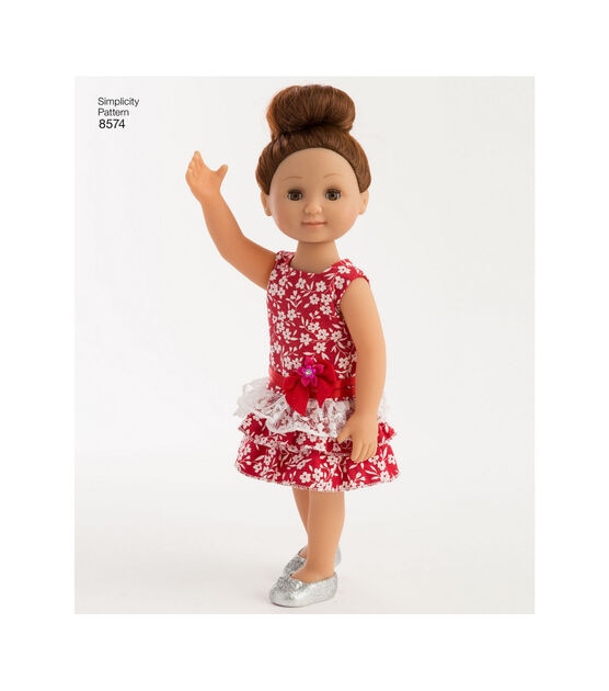 Simplicity Pattern 8574 14" Doll Clothes, , hi-res, image 7