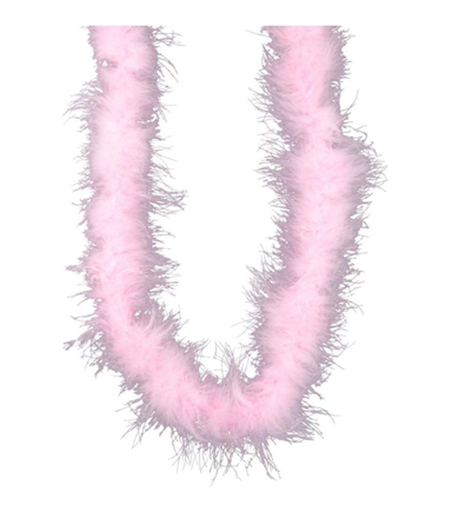 Light Pink Marabou Feather Boa - Feathers - Basic Craft Supplies - Craft  Supplies