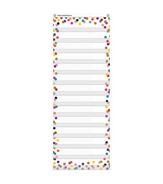 The Teachers' Lounge®  Notebook Paper Wipe-Off® Chart, 17 x 22, Pack of 6