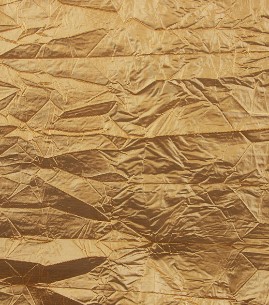 Gold Tissue Metallic Matte Lame Fabric