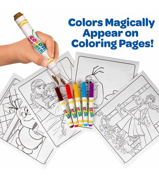 Frozen 2 Color Wonder Coloring Book, Crayola.com