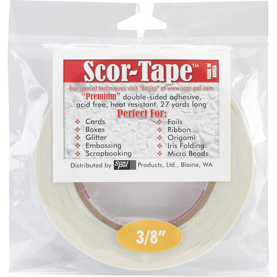 Buy Scor-pal Scor-tape 1/8 X 27yds.81ft. 5 Rolls for a Total of 135  Yds.405ft. Online in India 
