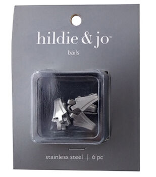 6pk Metal & Glass Antique Bee Charms by hildie & jo