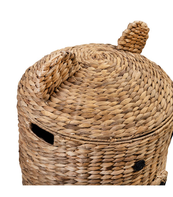 Adairs Kids - Kids Bear Natural Storage Basket, Kids Storage