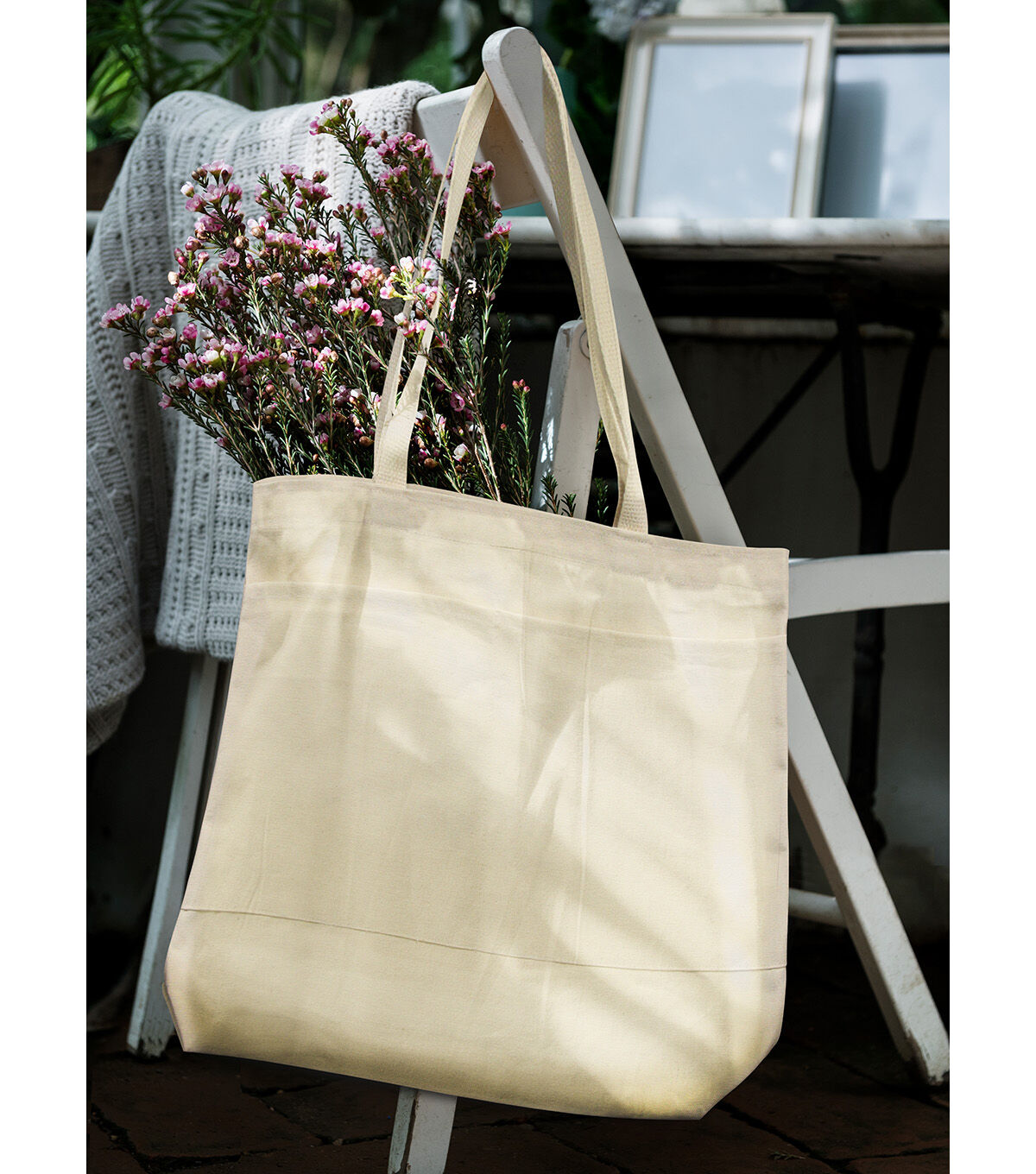 Extra large sale canvas tote