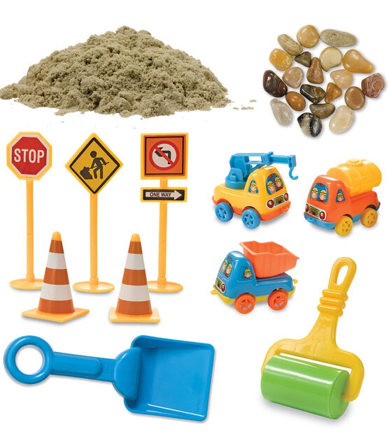 Creativity for Kids Construction Zone Sensory Bin Play Set, , hi-res, image 3