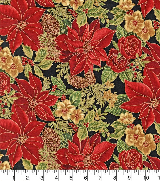 Poinsettia Luxury Fabric Store