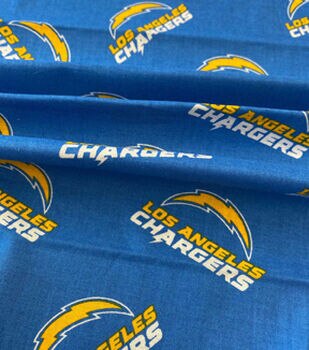 Fabric Traditions - NFL Fleece - Los Angeles Chargers, Navy
